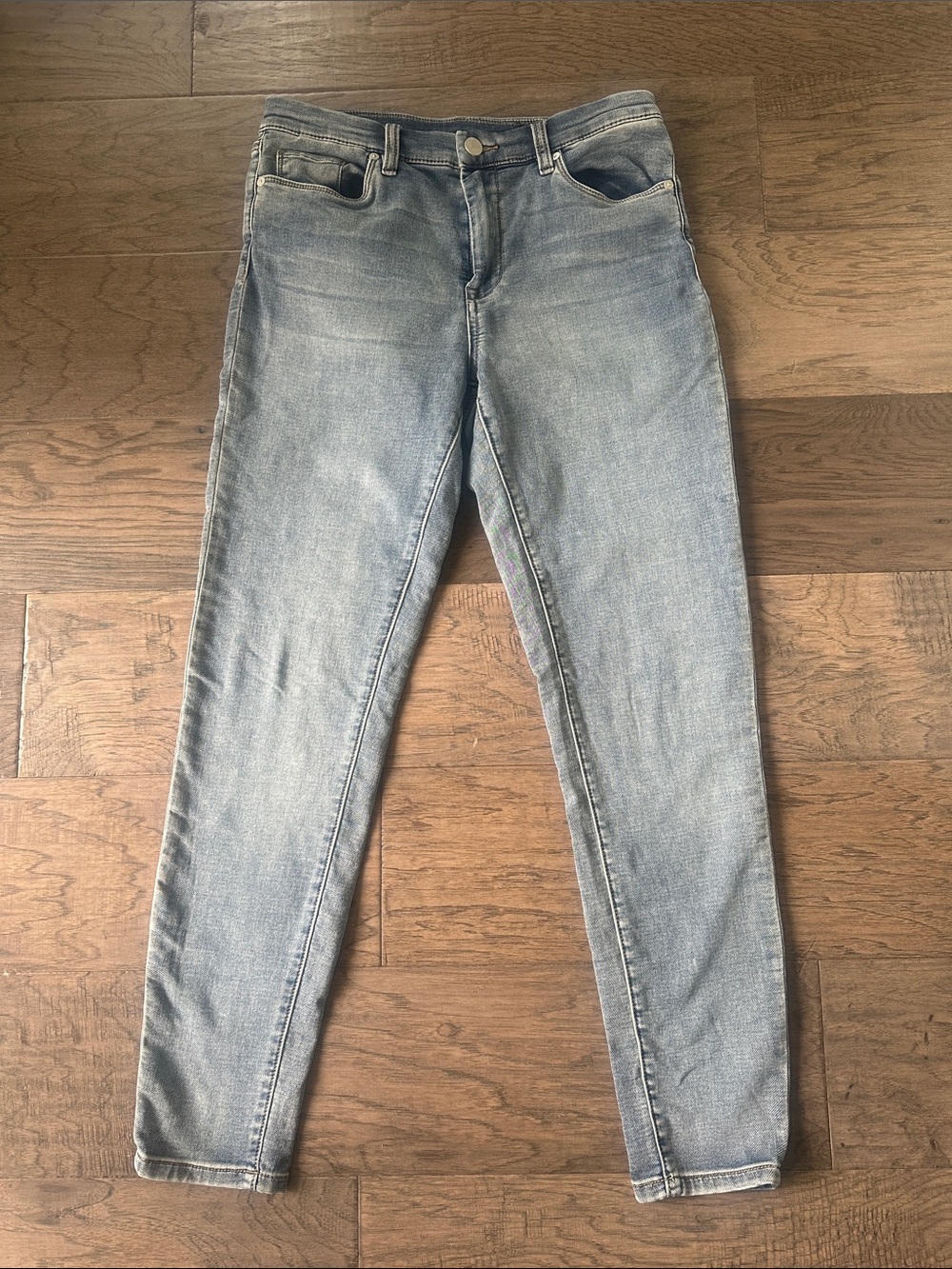 Blank NYC-Gloria Knit Light Wash Skinny Jeans